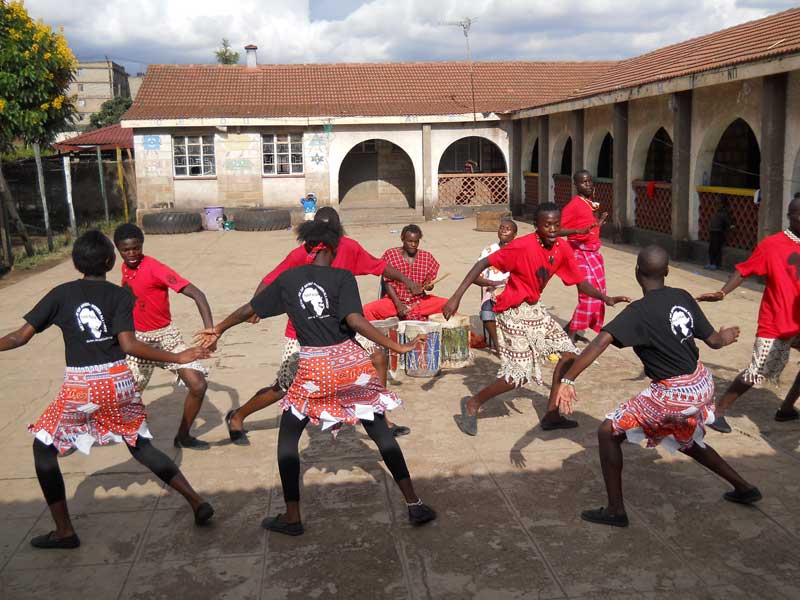 African Children Dancing